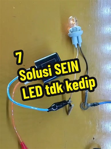 Solusi Lampu Sein LED Tidak Berkedip