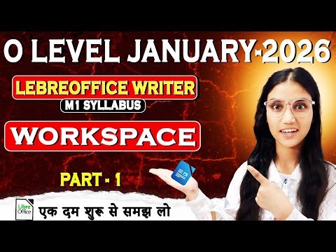 LibreOffice Writer Workspace Explained | Complete Beginner Tutorial Part 1Mak Computer Institute
