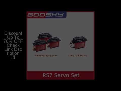 GOOSKY RS7 Swashplate Servo And Lock Tail Servo Helicopter Parts