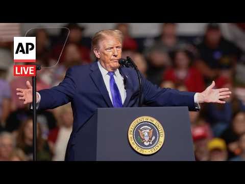 LIVE: Trump holds a rally in South Carolina ahead of midterm elections