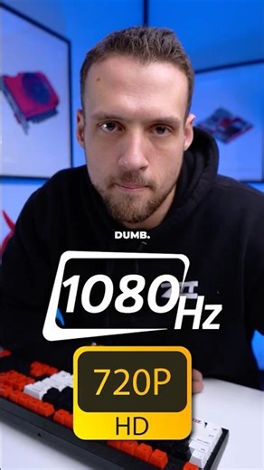 Gaming Monitors Can be 1080p or 1080Hz Now 🤯