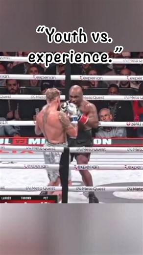 “Jake Paul vs. Mike Tyson 🔥” #boxing #fightnight
