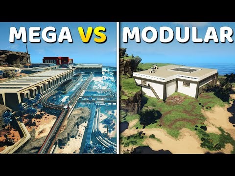 What's Better?! MEGA Vs MODULAR Satisfactory Guided Playthrough