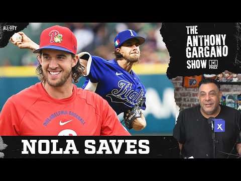 Nola Saves USA in WBC! Eagles LB Campbell Out | Flyers Top Caps | Sixers vs Pistons