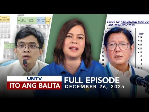 UNTV: Ito Ang Balita | December 26, 2025