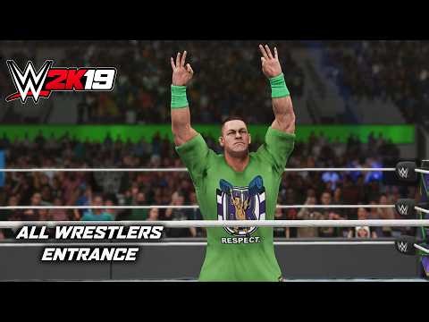 WWE 2K19 [PC] [2018] - All Wrestlers Entrance!