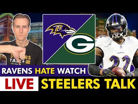 Steelers Talk LIVE: Ravens vs. Packers HATE WATCH + Live Scoreboard | NFL Week 17 on Peacock