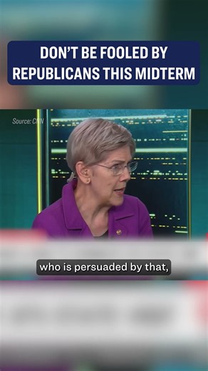 Elizabeth Warren: Don't Be Fooled