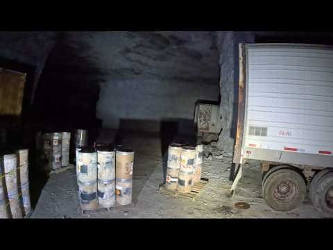 Thousands Of Explosives Found In Secret Underground Complex