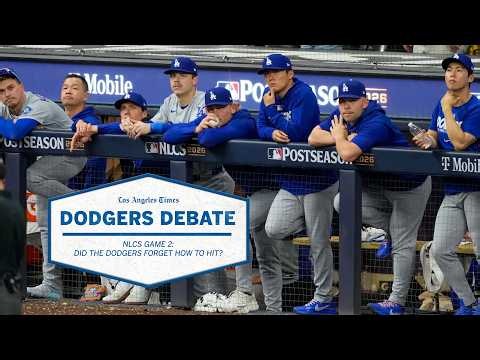 Dodgers Debate NLCS Game 2: Did the Dodgers forget how to hit?