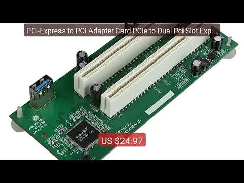 PCI-Express to PCI Adapter Card PCIe to Dual Pci Slot Expansio... — Best Buy 2026 | Great Quality!