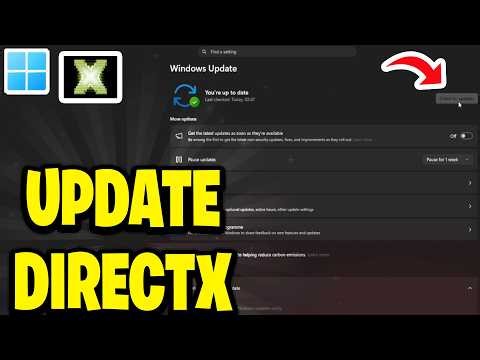 How To Update DirectX In Windows 11