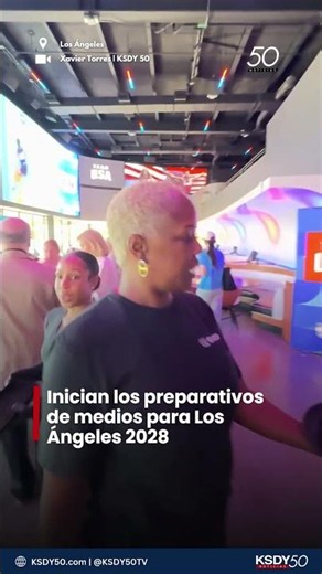 Inician los preparativos de medios para Los Ángeles 2028