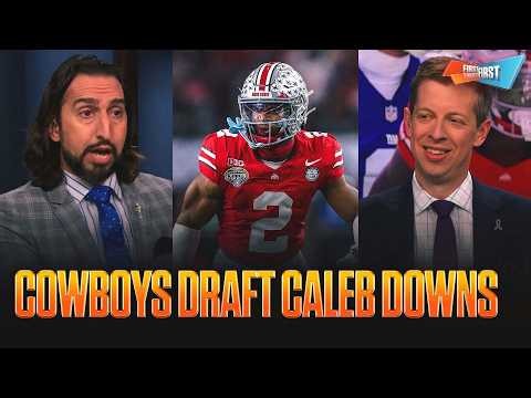 Giants ‘couldn’t have drafted better’, Did the Cowboys nail the draft by getting Caleb Downs? | FTF