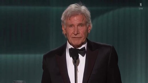 He NEVER went up his own ass.And for a global superstar out of Hollywood this is a rare thing. From Carpenter to icon. A credit to my profession.Love the guy.A visibly moved HARRISON FORD accepting his AFI Life Achievement Award in L.A this year.