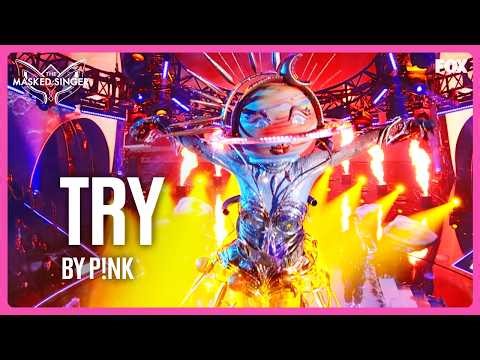 Galaxy Girl Performs “Try” by P!nk | Season 14 | The Masked Singer