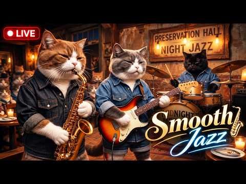 🔴 Now Playing: Preservation Hall Night Jazz 🌙 Smooth Lounge Music for Relaxation & Sleep