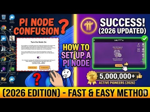 ​MANDATORY Pi Node Update: How to Setup a Pi Node in 2026 (Full Guide + Port Forwarding Fix)