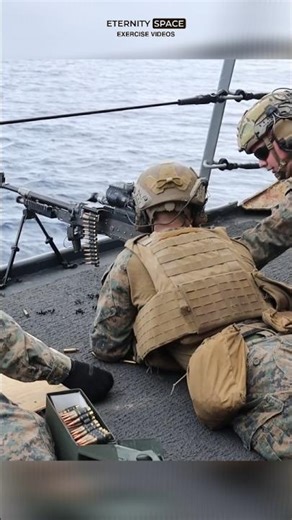 31st MEU | Live-Fire deck shoot aboard the USS New Orleans (LPD-18), OKINAWA, JAPAN. pt.1