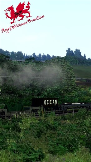 [TSC Shorts 125] GWR no.808 passes The Meadows, on the Penwyth valley railway.