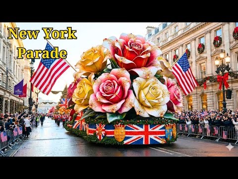 Macy’s New Year Parade 2026 NYC 🎆 180 Giant Floats | Christmas & New Year Spectacle in 4K