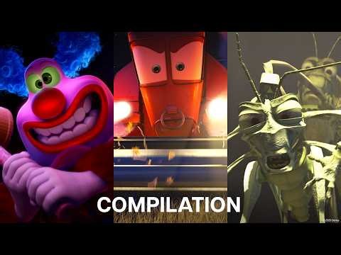 Pixar Scariest Moments | Official Compilation