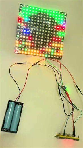 ESP32 LED Light Show Demo | DIY RGB Effects & Creative Coding