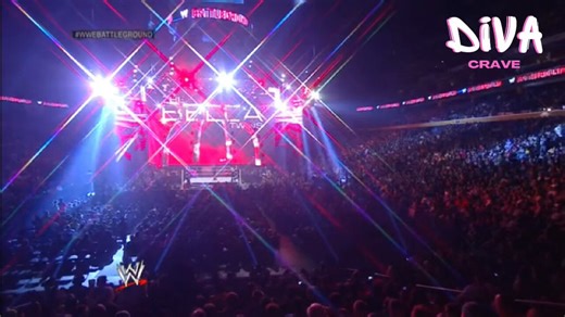 AJ Lee defends the WWE Divas Championship against Brie Bella at WWE Battleground - October 2013@theajmendez @nikkiandbrie