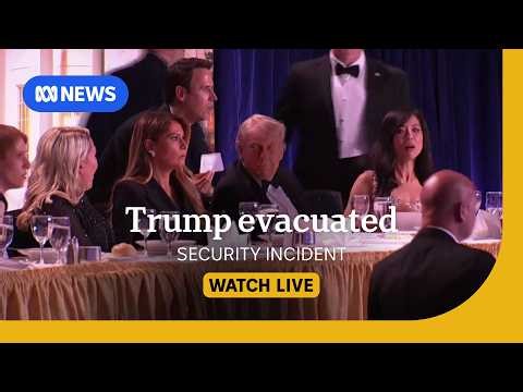 IN FULL: Trump rushed out of White House Correspondents' Dinner after shooting | ABC NEWS