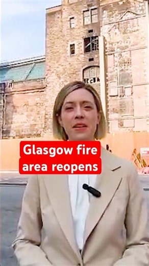Glasgow Central area fully reopens after fire
