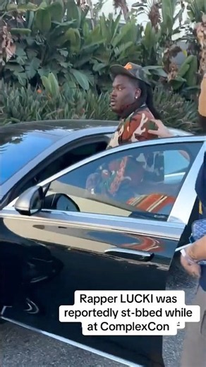 LUCKI was injured after an altercation with Playboi Carti's entourage at ComplexCon.