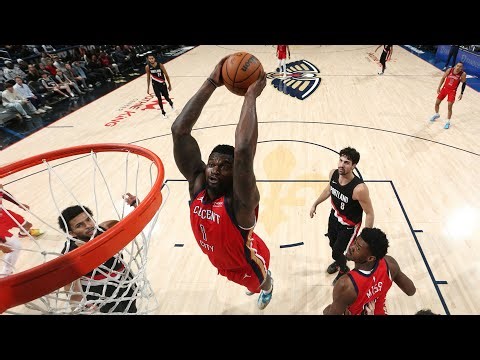Zion Williamson Highlights vs. Trail Blazers 1/2/26