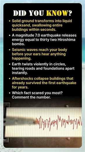 What Happens During An Earthquake Will Shock You