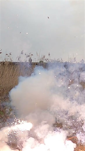 exploding target slow motion