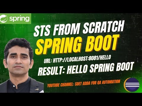 Spring Boot Starter Project from Scratch | Hello World REST API