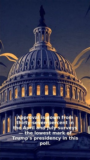 Trump Hits Record-Low 33% Approval Before Midterms | #Shorts