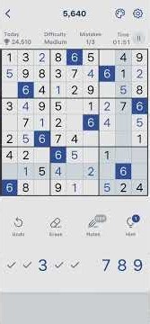 Sudoku Short #games #puzzle
