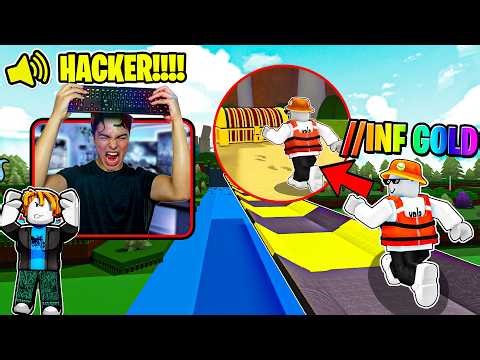 I Cheated With INFINITE GOLD GLITCH to Beat My Friend in Build a Boat!