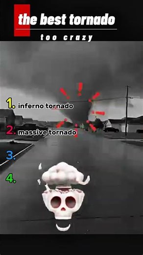 Top 4 Most Terrifying Tornadoes 🌪️