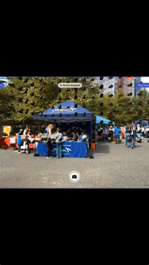 Calvin Brett on Instagram: "Experimental AR installation at the Cambridge Science Carnival @mitmuseum using scans of trash and @daydemir s @mixexperiences app currently in development @mit . Deniz's app offers the ability for users to import 3d renderings onto public sites using AI generated renderings, 3d scans of physical objects and original 3d renderings. Kids were invited to use their ideas and ai to test out the app and generate augmented reality 3d models. I call my first ar installation 