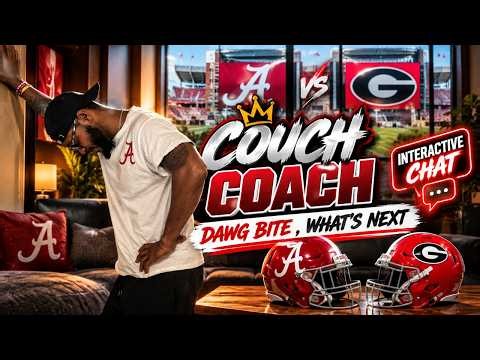 ALABAMA’S SEASON AFTER GEORGIA… SHOULD FANS BE WORRIED?! 👀 | Couch Coach LIVE