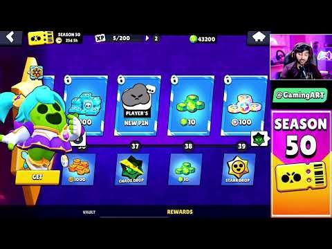 Brawl Stars Season 50 Brawl Pass Review 🔥 Is It Worth Buying?