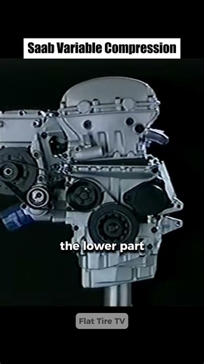 One of the most revolutionary engines in history: the Saab Variable Compression Engine