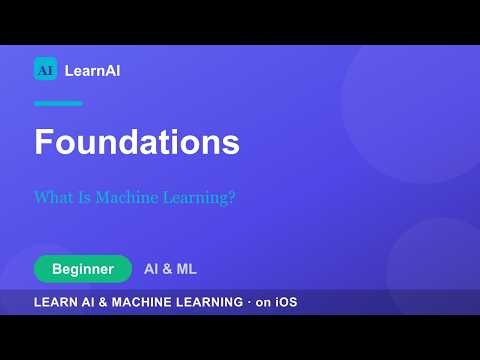 What Is Machine Learning? | LearnAI (Beginner)