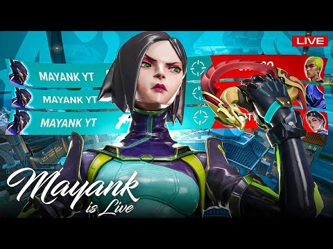 After a Long Time | Chill Valorant Ranked Grind | MAYANK YT Live