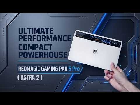 🔥 Red Magic Gaming Tablet 5 Pro (ASTRA 2) Full Review | 185Hz OLED Gaming Beast! | Price USA 🔥