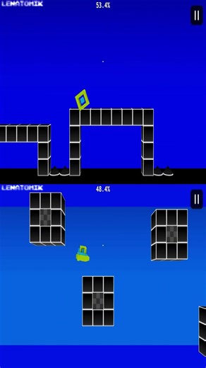 Geometry Double Dash Scariest Huggy Wuggy Jumpscare Ever 💀💀💀 #scary #gaming