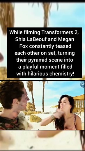 Shia LaBeouf and Megan Fox Turned Transformers 2 Into a Comedy Show#shorts