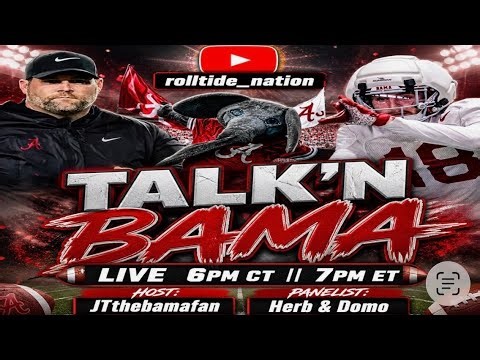 Talk’N Bama LIVE Tonight! | Kane Wommack’s Future + Alabama Defensive Starters Breakdown