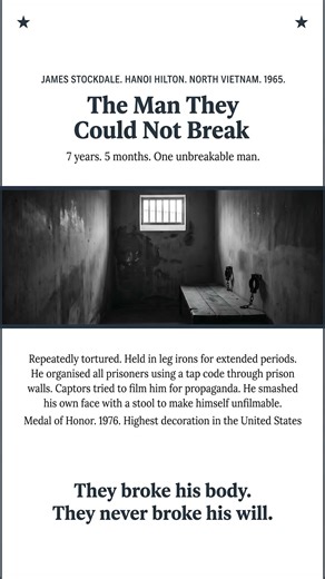 The Man They Could Not Break | James Stockdale | Hanoi Hilton | Vietnam War #vietnamwar
